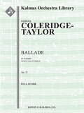 Ballade in A minor, Op. 33 Cover Image
