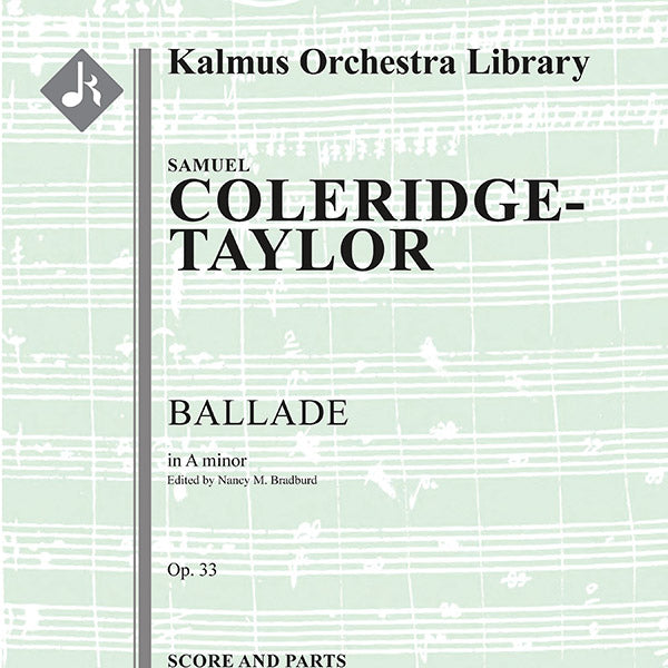 Ballade in A minor, Op. 33 Cover Image