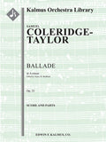 Ballade in A minor, Op. 33 Cover Image