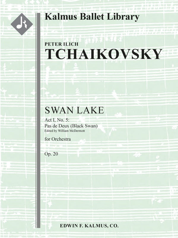 Swan Lake, Op. 20: Act I, No. 5: Pas de Deux (Black Swan) [McDermott] Cover Image