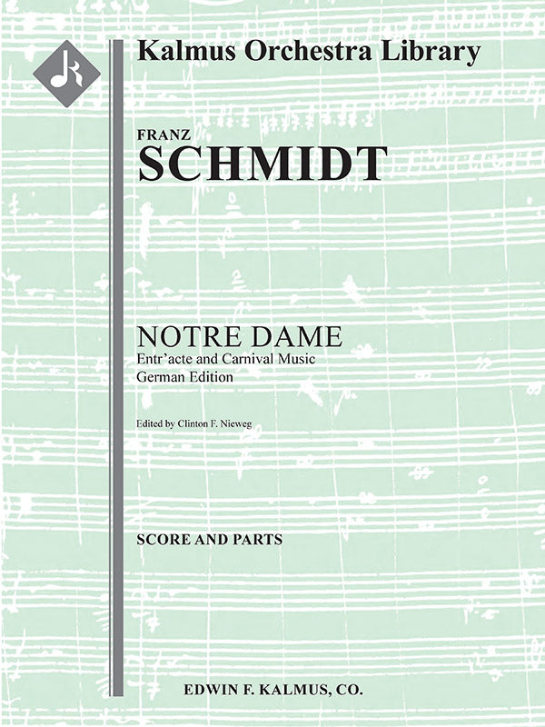 Notre Dame: Entr'acte and Carnival Music Cover Image