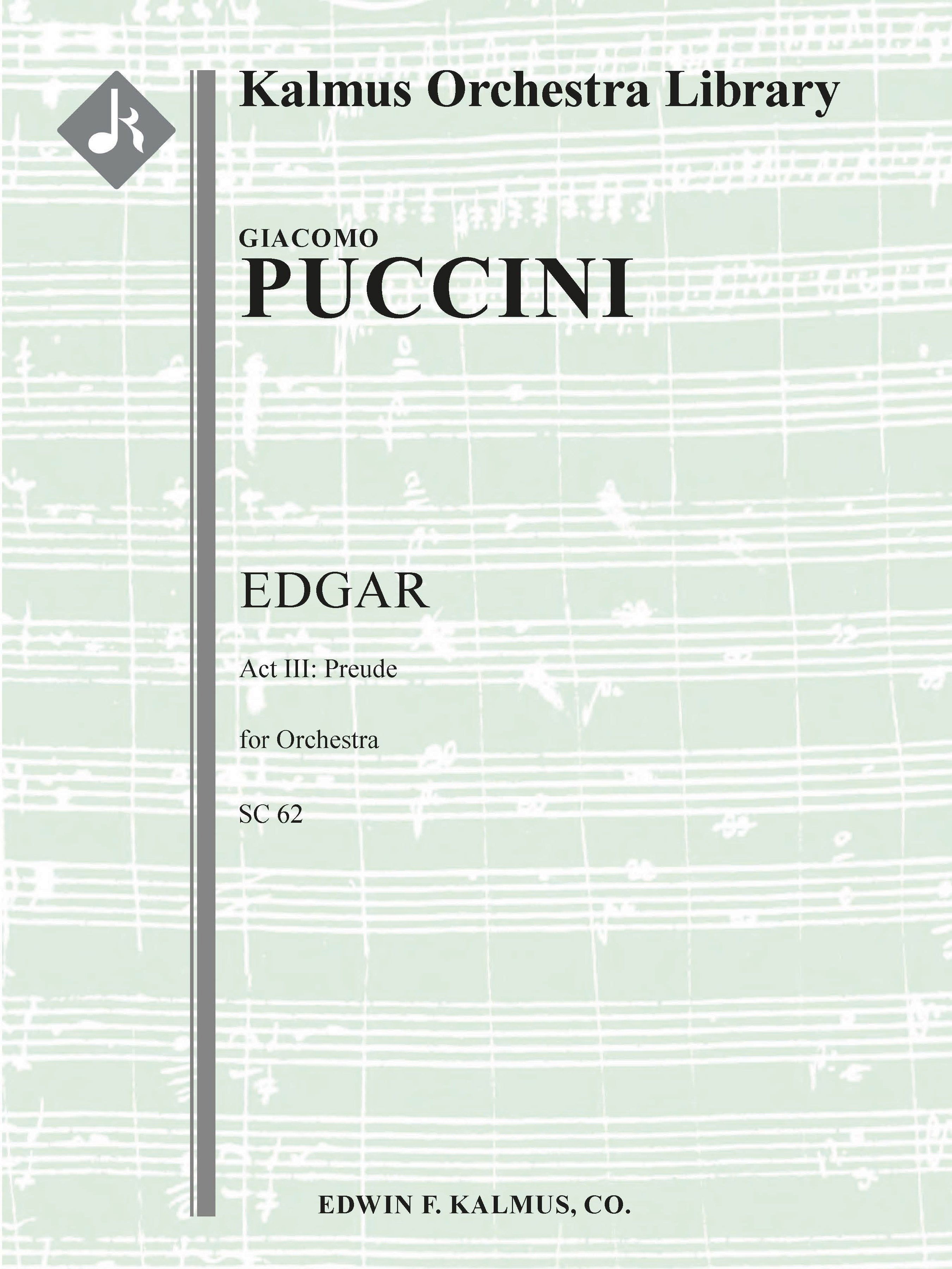 Edgar: Act III, Prelude Cover Image