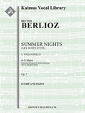 Summer Nights, Op. 7 (Les nuits d'ete): 1. Villanelle (transposed in G) Cover Image