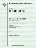 Summer Nights, Op. 7 (Les nuits d'ete): 5. Au Cimitiere: Clair de lune (transposed in B) Cover Image