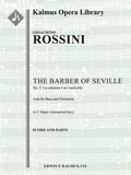 The Barber of Seville: No. 5: Act I, Aria: La calunnia (bass; C) (Il Barbiere di Siviglia, excerpt) Cover Image
