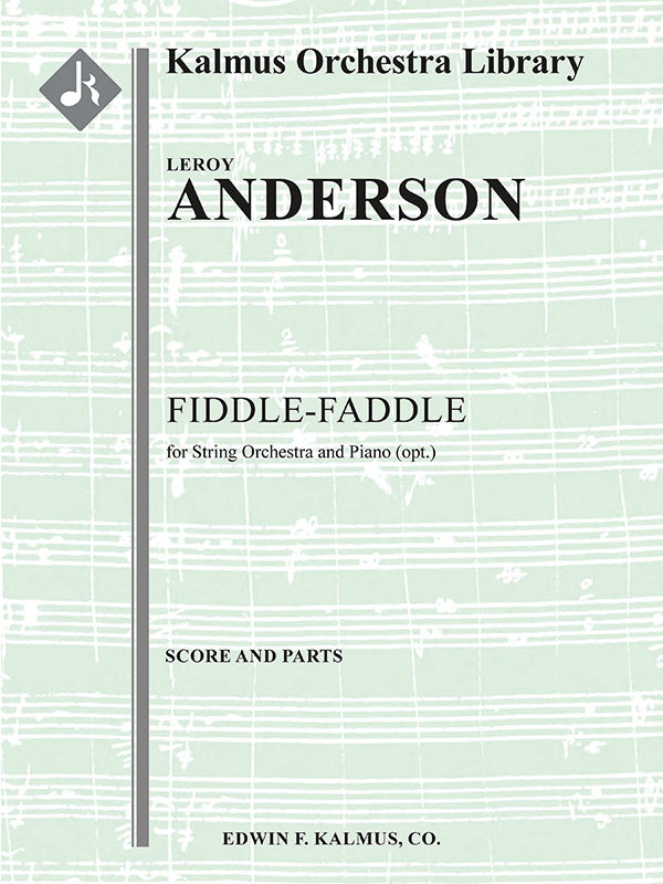 Fiddle-Faddle for Strings with Piano (opt.) Cover Image