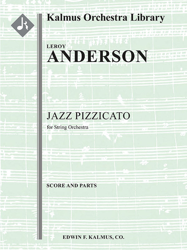 Jazz Pizzicato for String Orchestra Cover Image