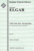 The Music Makers, Op. 69 for Contralto Solo, Chorus, and Orchestra Cover Image