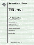 La Rondine: Parigi! E la Citta dei Desideri (Romanza di Ruggero; second version, 1920) Cover Image