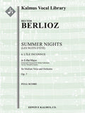 Summer Nights, Op. 7 (Les nuits d'ete): 6. L'isle Inconnue (transposed in E-flat) Cover Image
