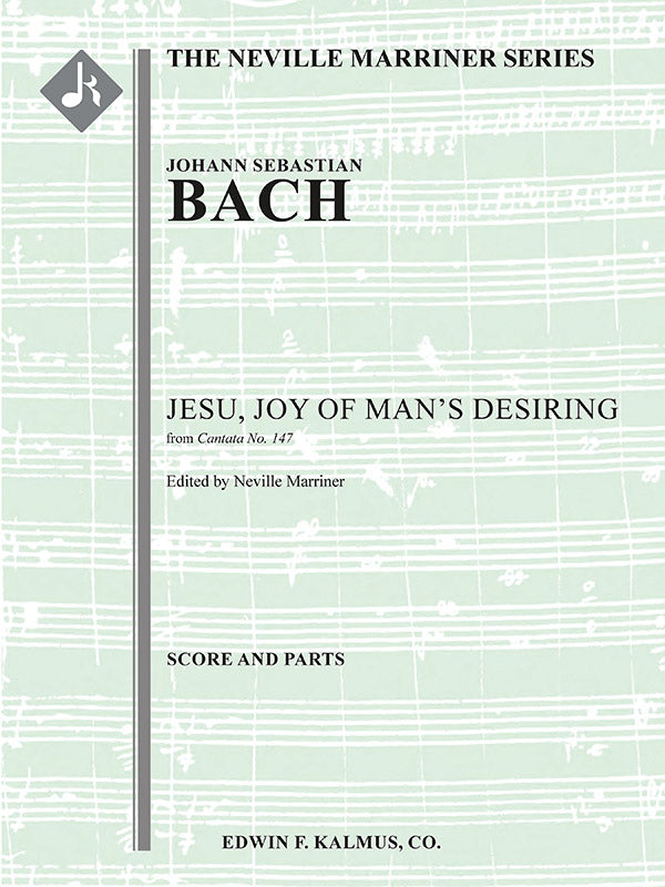 Jesu, Joy of Man's Desiring Cover Image