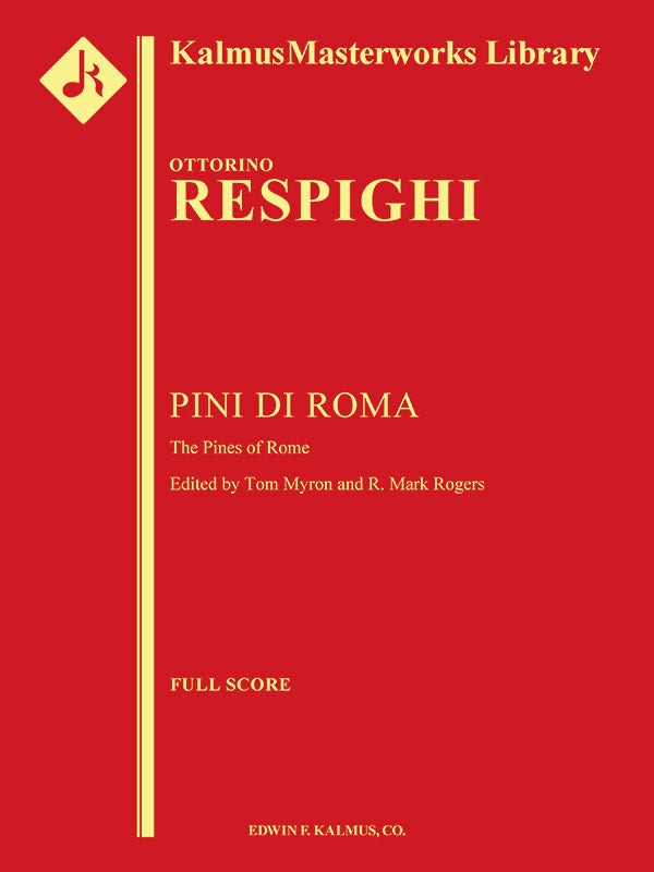 Pines of Rome, The Cover Image