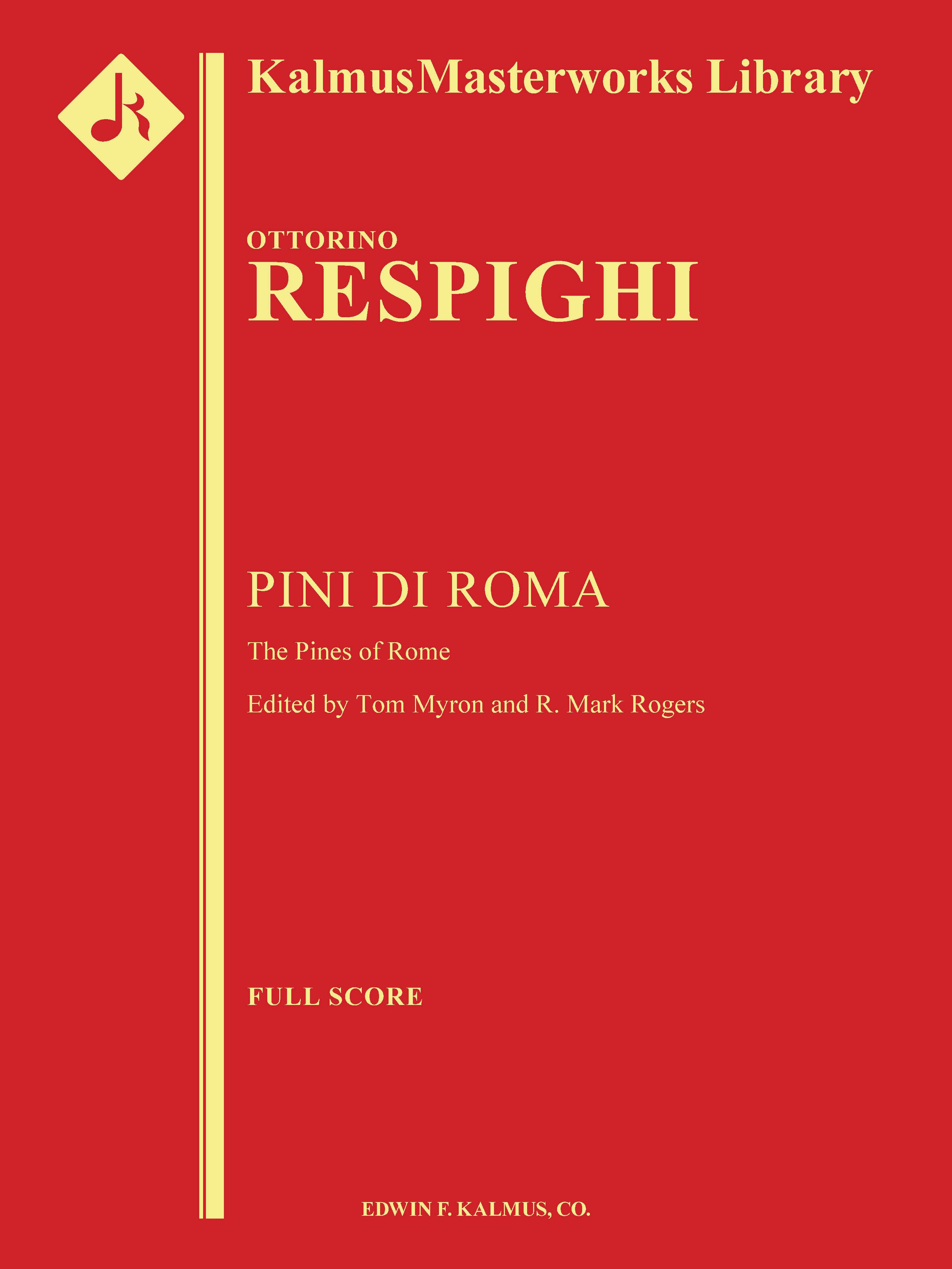 Pines of Rome, The Cover Image