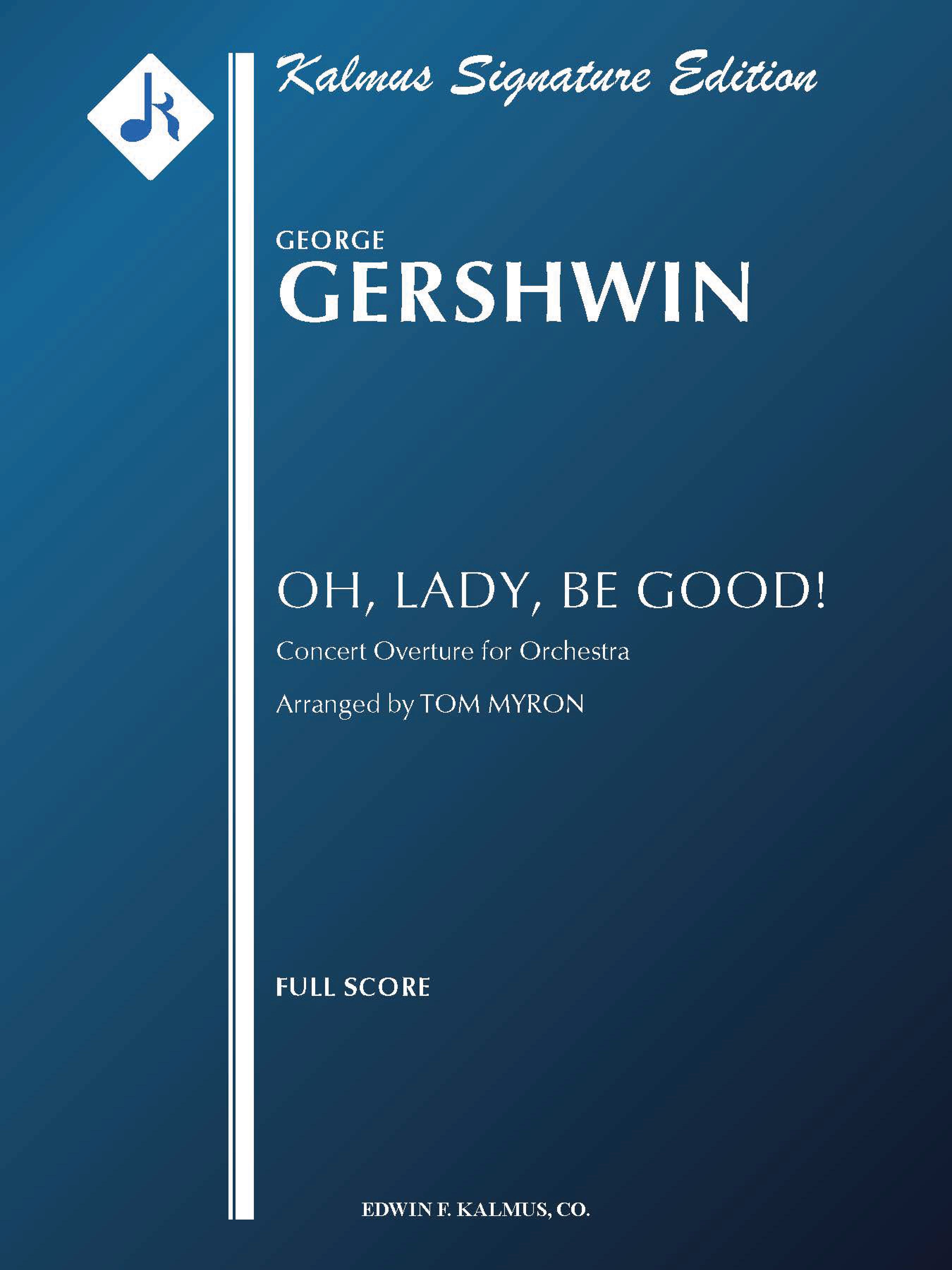 Oh Lady Be Good Overture Cover Image