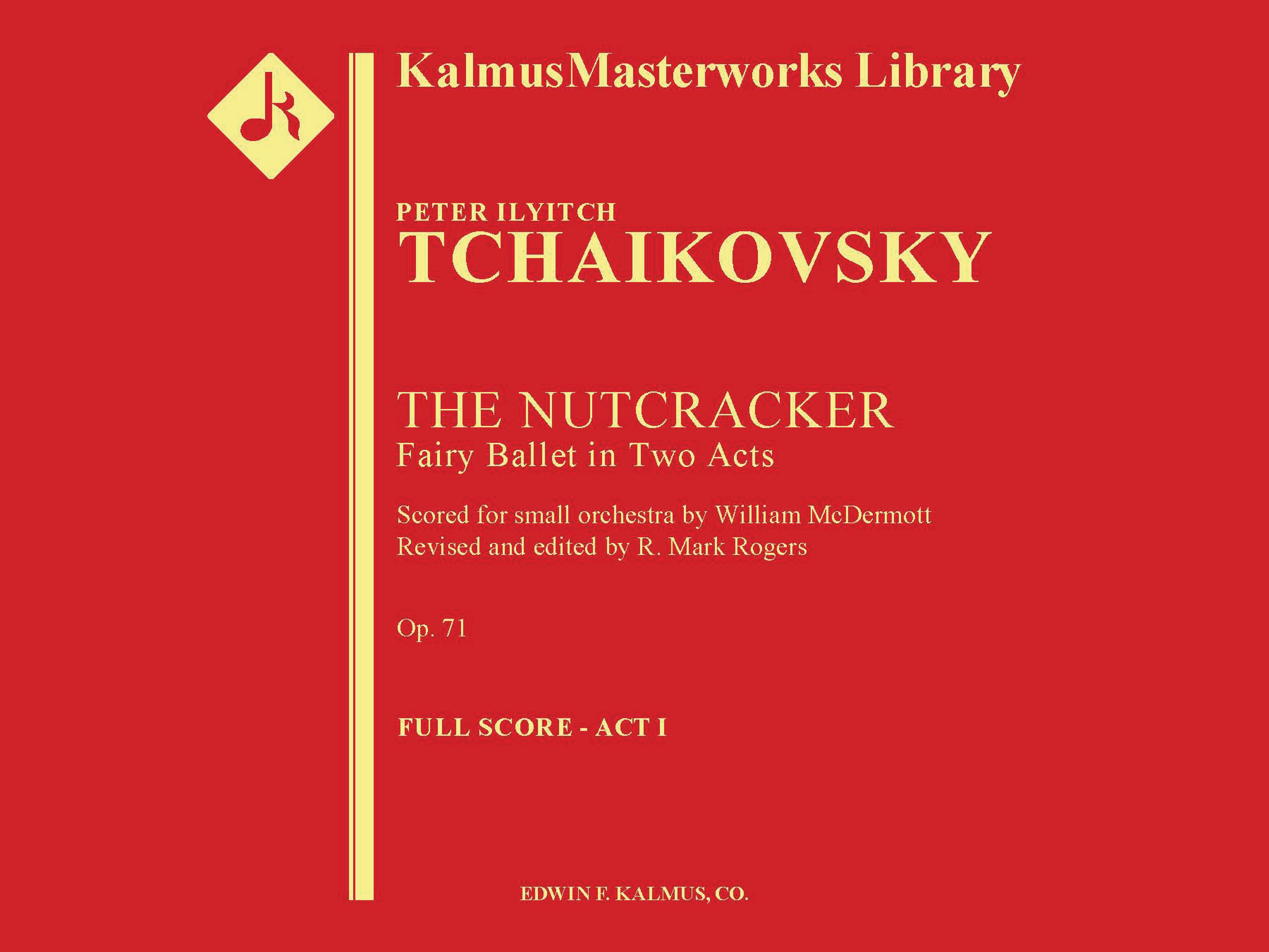 Nutcracker Ballet (complete reduced orchestration) Cover Image
