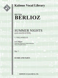 Summer Nights, Op. 7 (Les nuits d'ete): 1. Villanelle (transposed in E) Cover Image