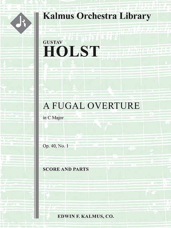 A Fugal Overture, Op. 40, No. 1 Cover Image