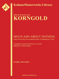 Much Ado About Nothing: Three Pieces for Small Orchestra Cover Image
