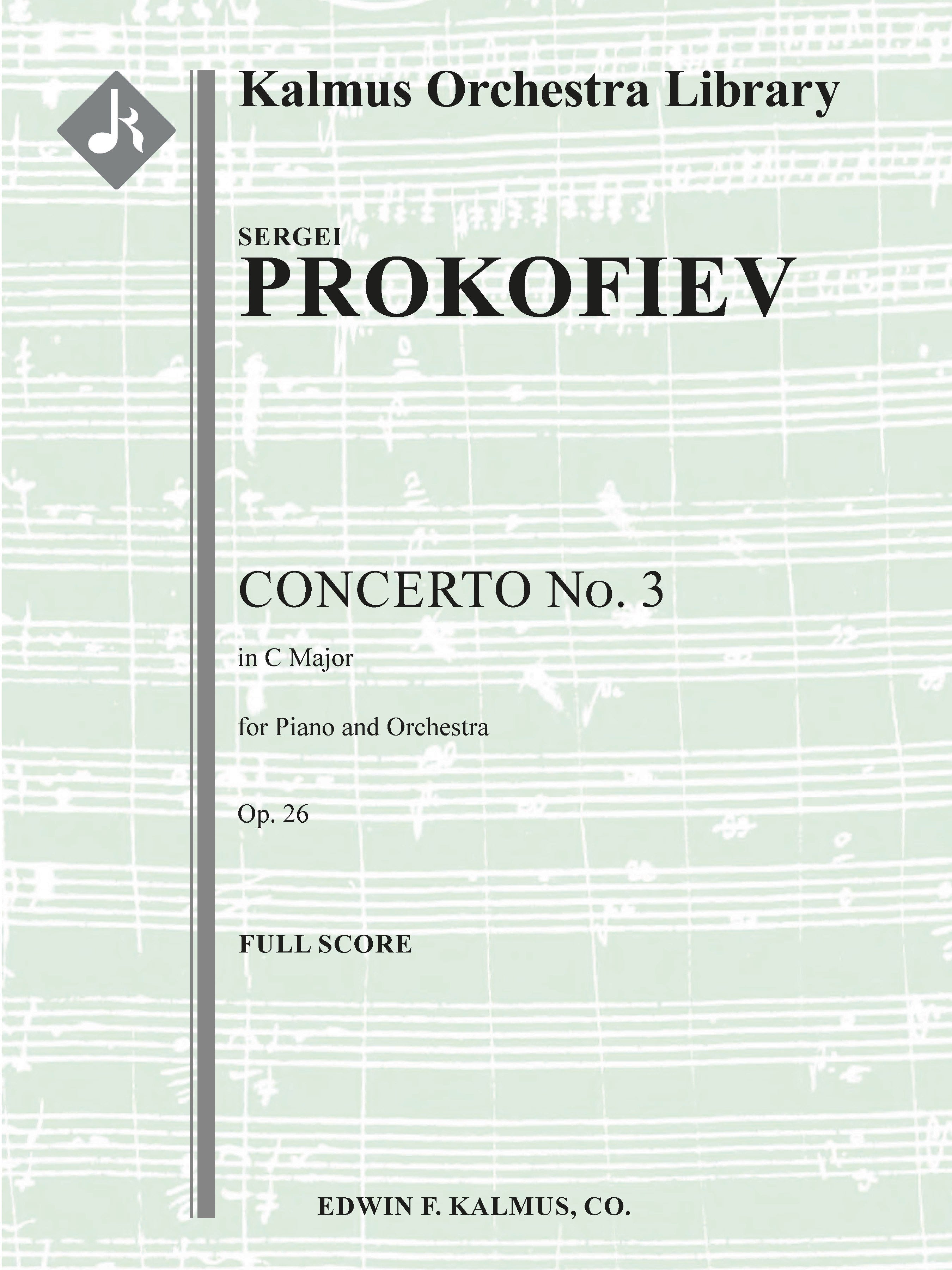 Concerto for Piano No. 3 in C Major, Op. 26 Cover Image