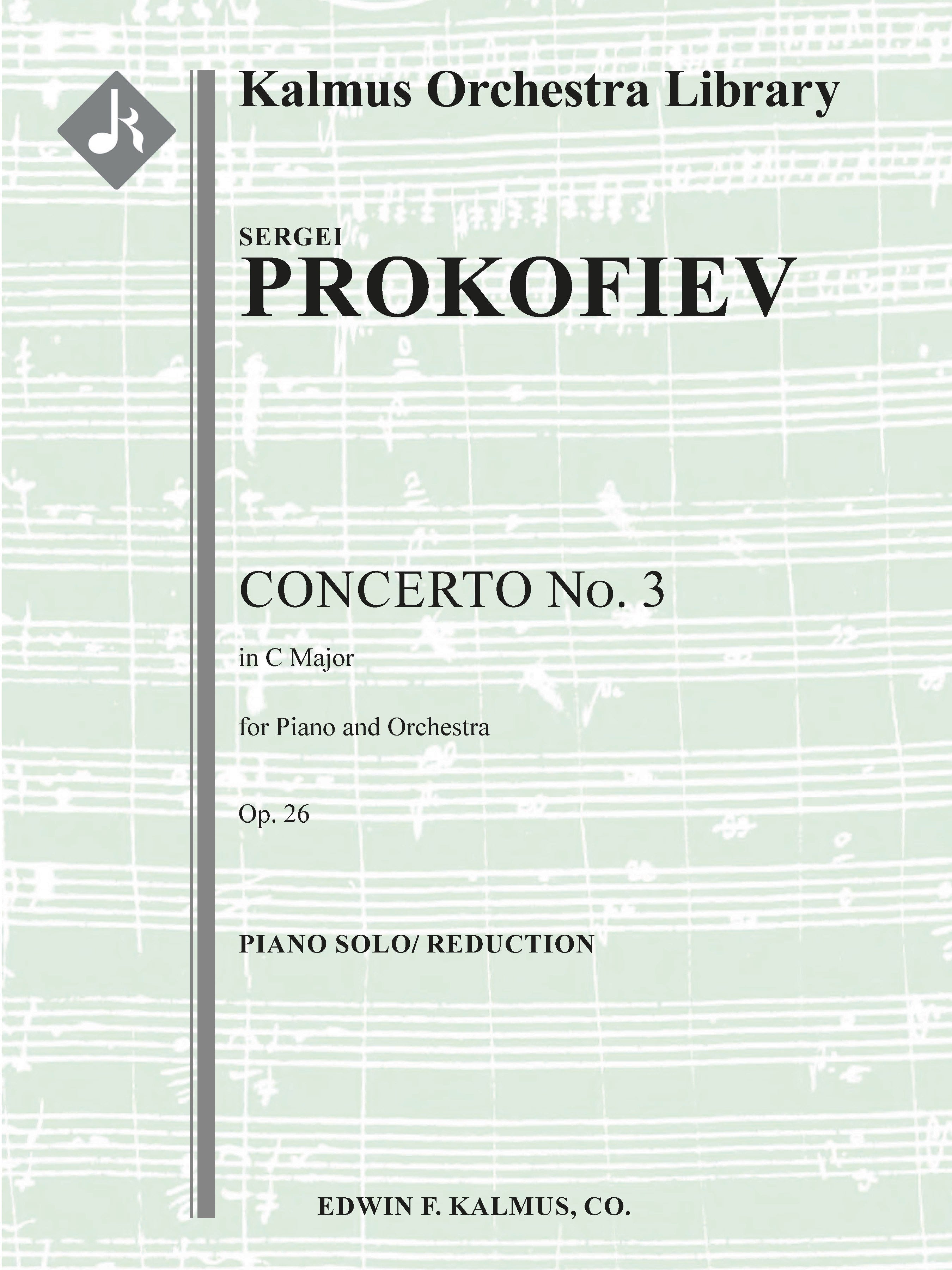 Concerto for Piano No. 3 in C Major, Op. 26 Cover Image