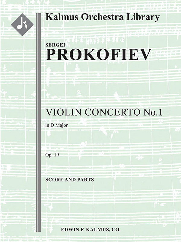 Violin Concerto No. 1, Op. 19 Cover Image