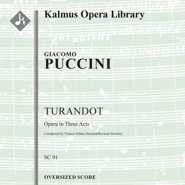 Turandot (Alfano II - Revised Completion) Cover Image