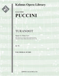 Turandot (Alfano II - Revised Completion) Cover Image