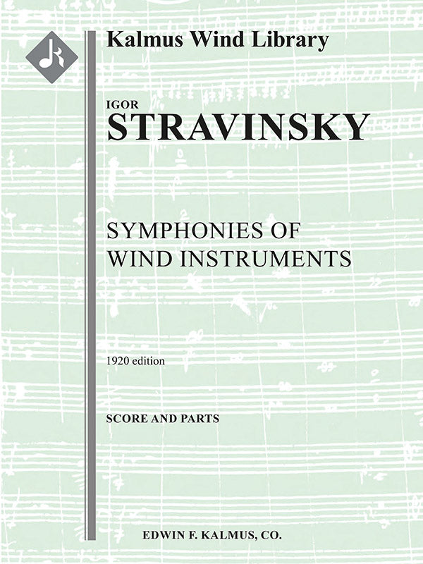 Symphonies of Wind Instruments (1920) Cover Image