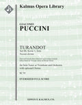 Turandot: Act III, Scene 1, Aria: Nessun dorma (short and extend concert endings) Cover Image