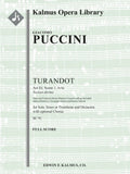 Turandot: Act III, Scene 1, Aria: Nessun dorma (short and extend concert endings) Cover Image