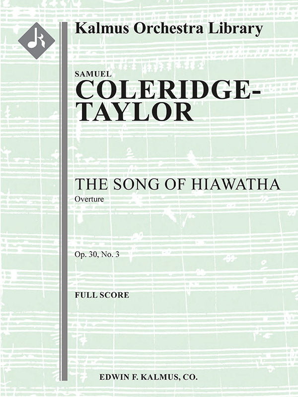 The Song of Hiawatha: Overture, Op. 30, No. 3 Cover Image