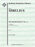 Humoresque No. 2 in D Major, Op. 87 Cover Image