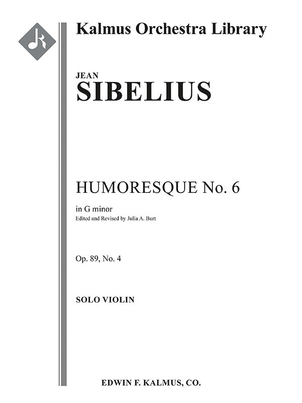 Humoresque No. 6 Cover Image