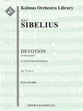 Devotion for Violin and Orchestra Cover Image