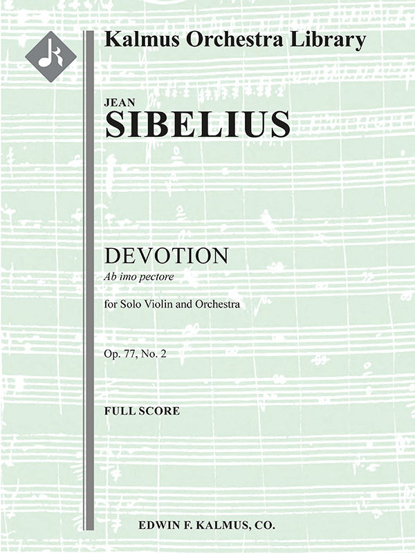 Devotion for Violin and Orchestra Cover Image