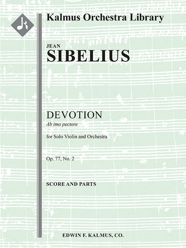 Devotion for Violin and Orchestra Cover Image