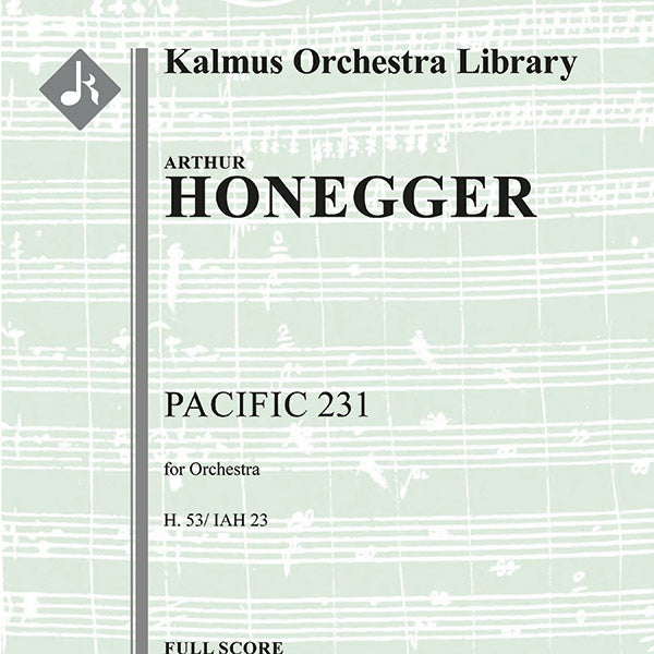 Pacific 231, H. 53 Cover Image