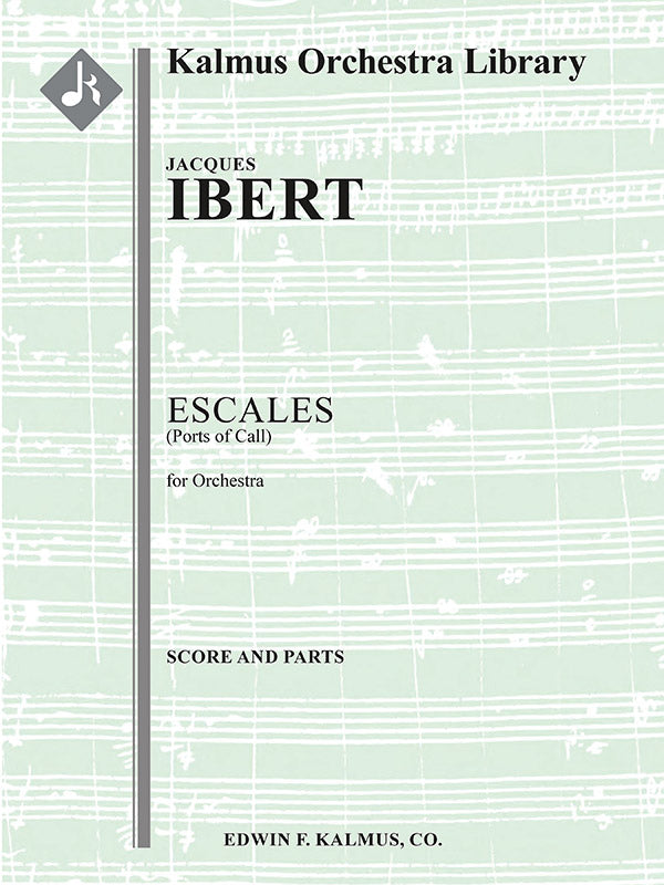 Escales (Ports of Call) for Orchestra Cover Image