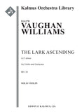 The Lark Ascending for Violin and Orchestra Cover Image