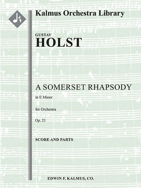 Somerset Rhapsody, A, Op. 21 Cover Image