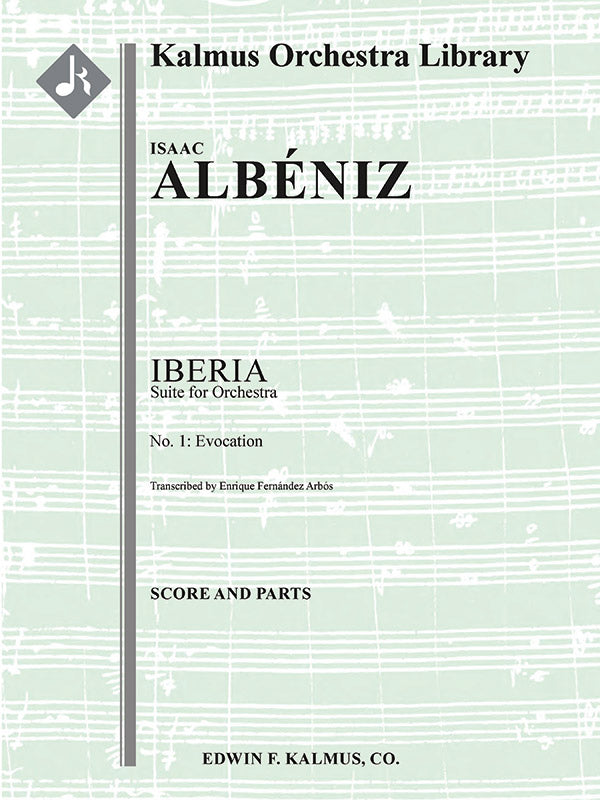 Iberia, Suite for Orchestra, No. 1: Evocation Cover Image