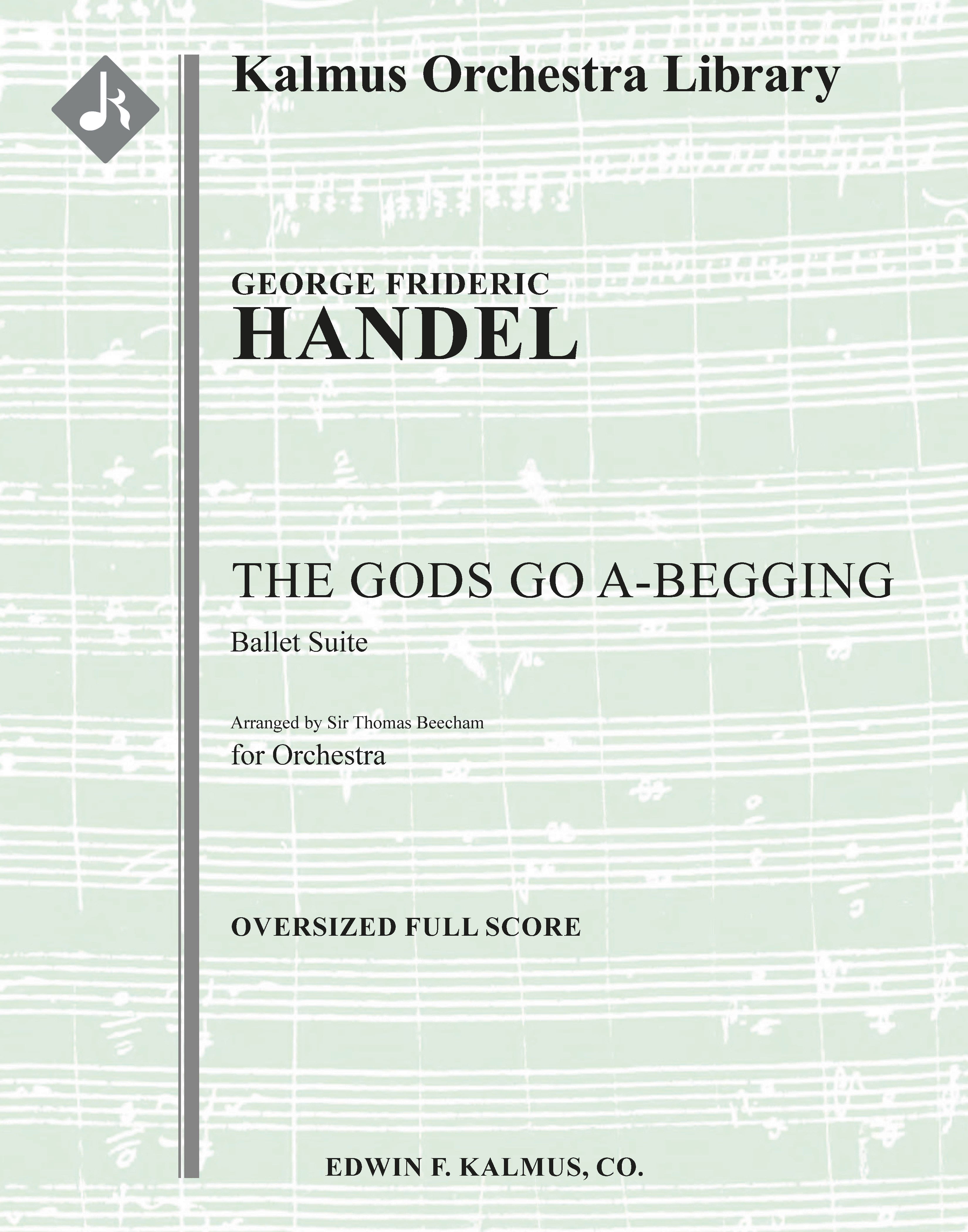 The Gods Go A-Begging: Ballet Suite Cover Image