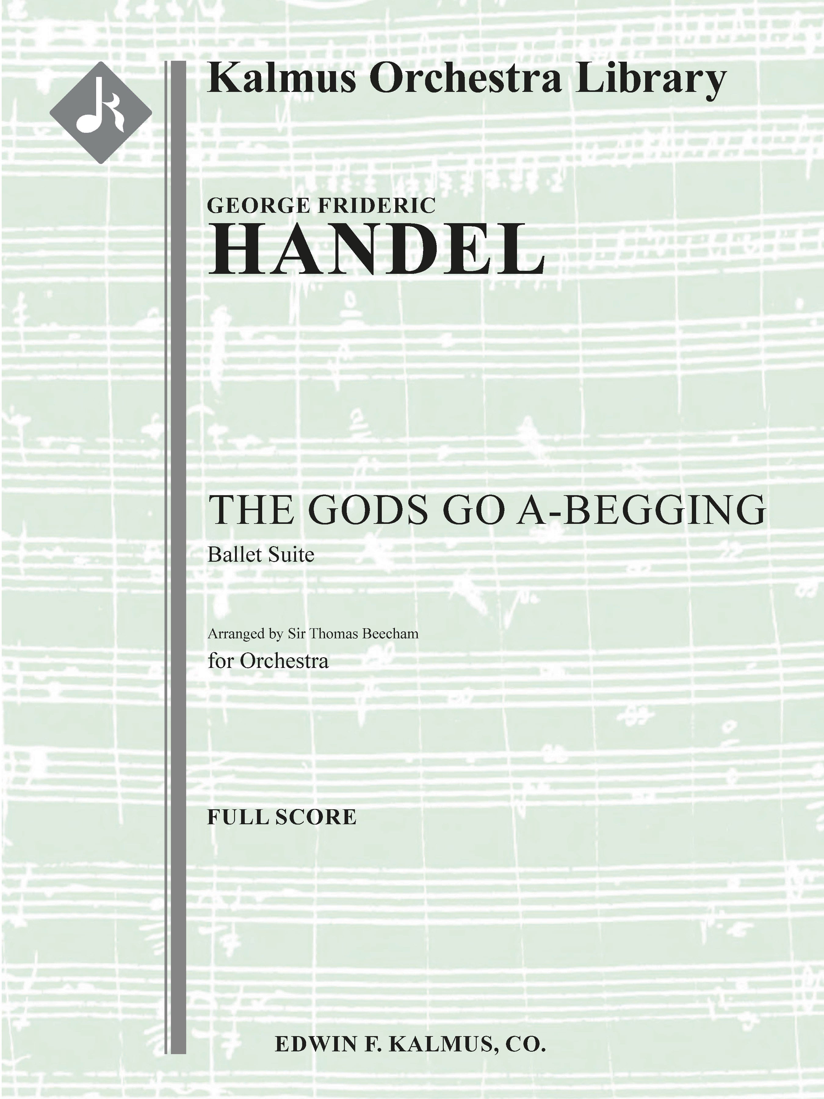 The Gods Go A-Begging: Ballet Suite Cover Image