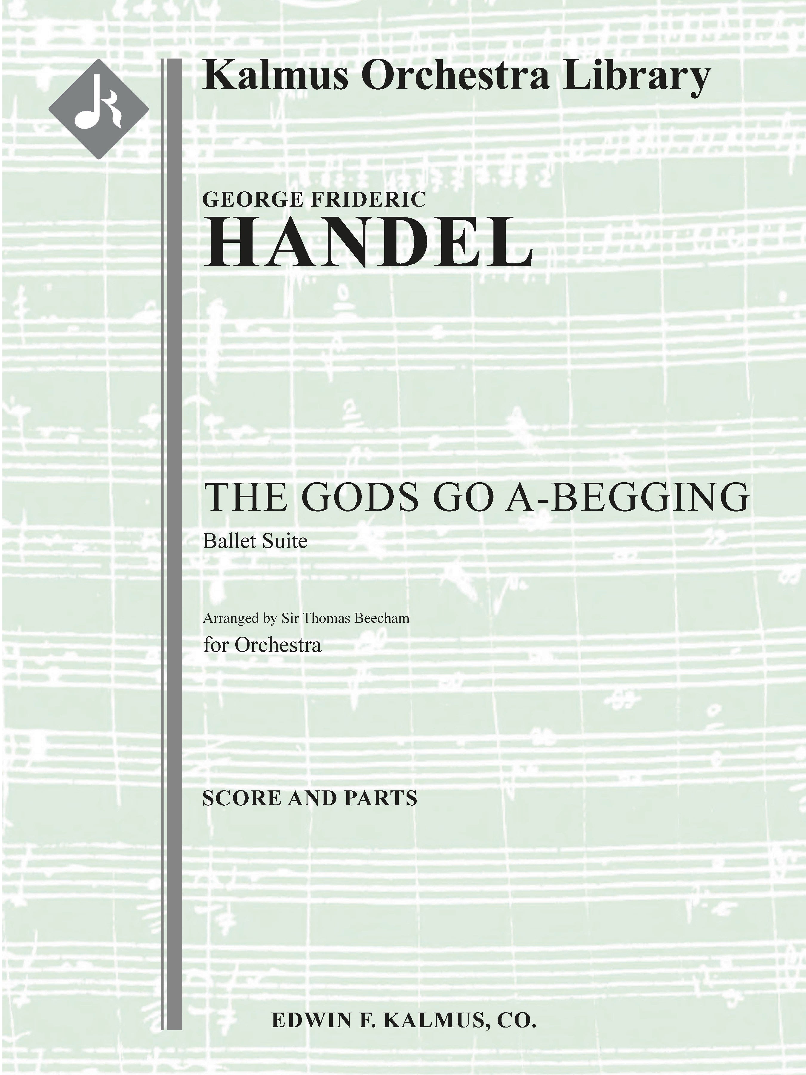 The Gods Go A-Begging: Ballet Suite Cover Image
