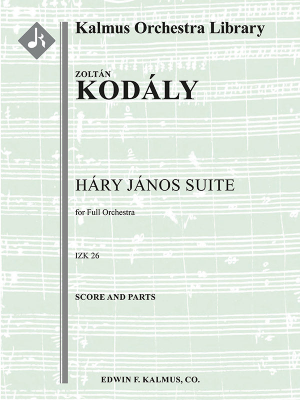 Hary Janos Suite, IZK 26 Cover Image