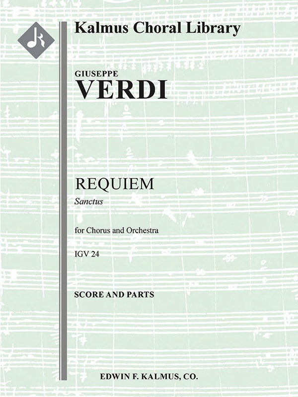 Requiem (Messa da Requiem; Totenmesse): Sanctus Cover Image