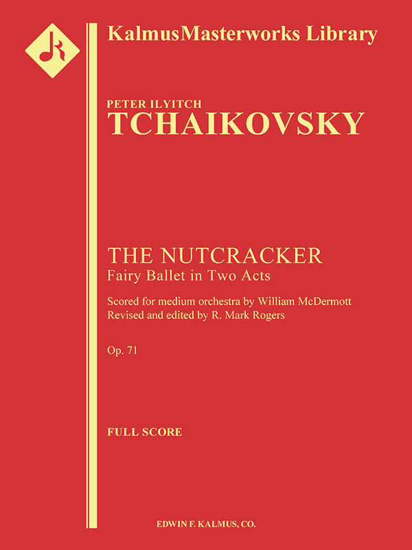 Nutcracker Ballet (complete medium orchestration) Cover Image