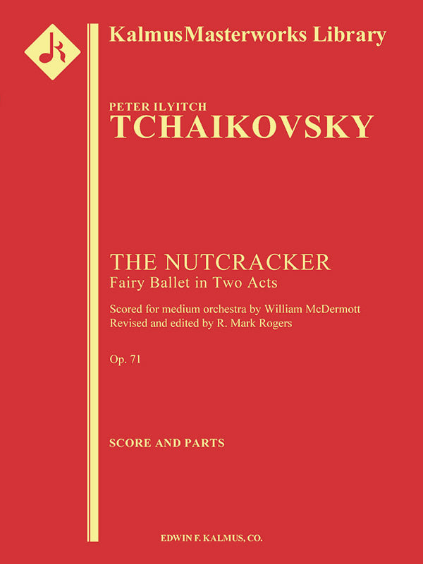 Nutcracker Ballet (complete medium orchestration) Cover Image