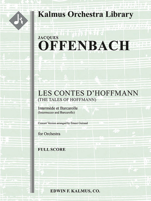 Les Contes d'Hoffmann (The Tales of Hoffmann) Cover Image