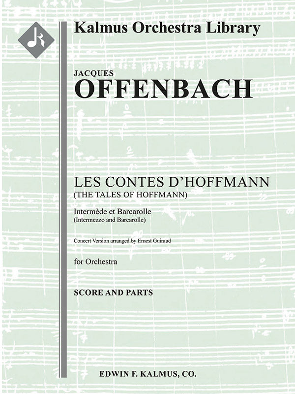 Les Contes d'Hoffmann (The Tales of Hoffmann) Cover Image